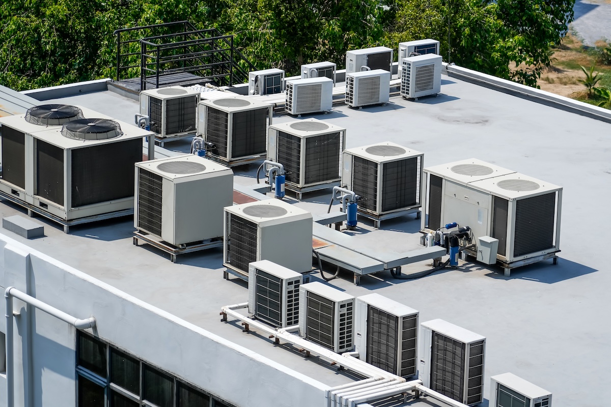 Installation of commercial air conditioning systems in Surrey, BC